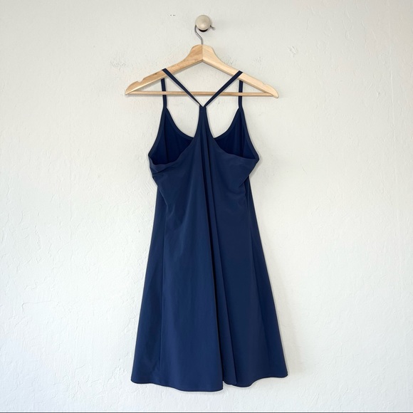 Outdoor Voices Exercise Skort Dress in Navy - Picture 3 of 6